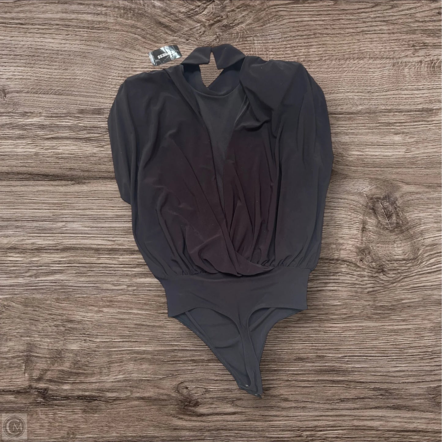 Bodysuit By Express In Black, Size: Xs