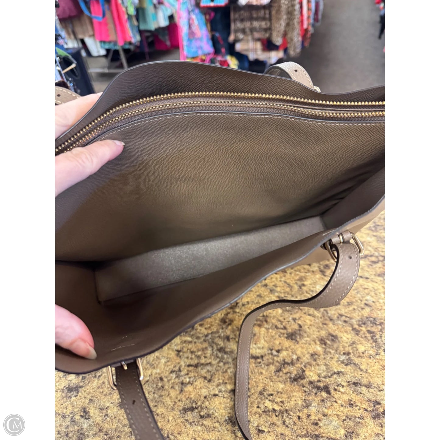 Handbag Designer By Coach, Size: Large