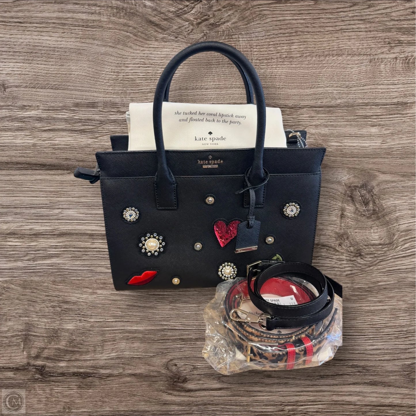 Handbag Designer By Kate Spade, Size: Large