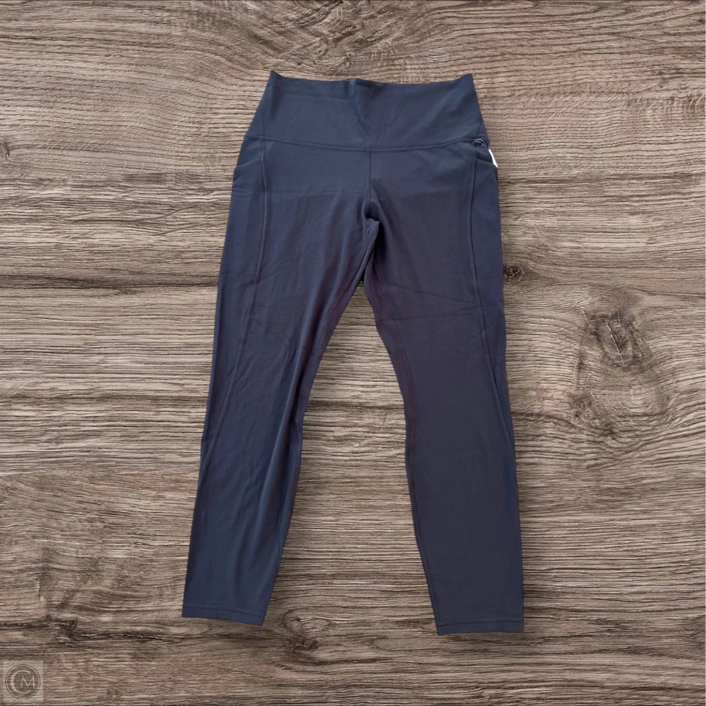 Athletic Leggings By Lululemon In Grey, Size: 12