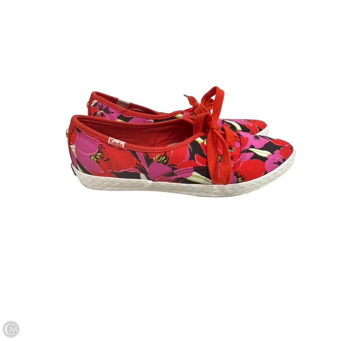 Shoes Designer By Kate Spade In Orange & Pink, Size: 5
