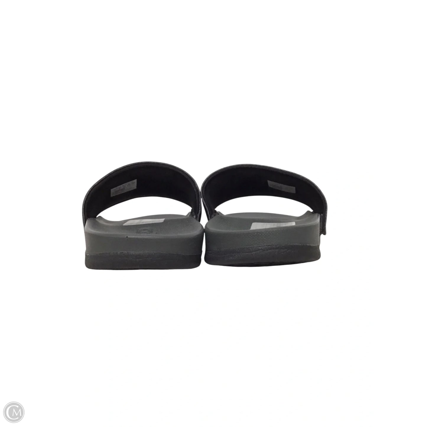 Sandals Sport By Adidas In Black & Grey, Size: 8.5