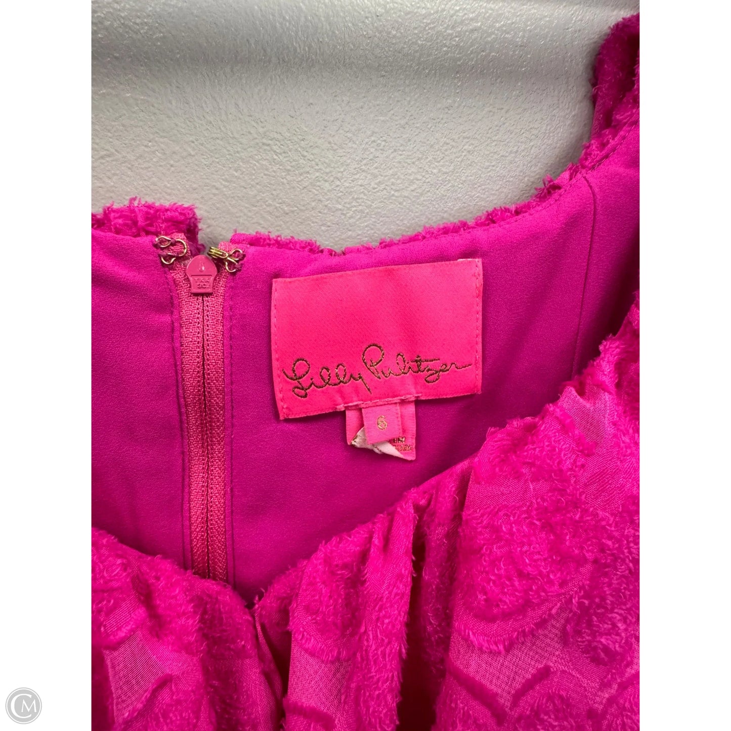 Dress Designer By Lilly Pulitzer In Pink, Size: 6