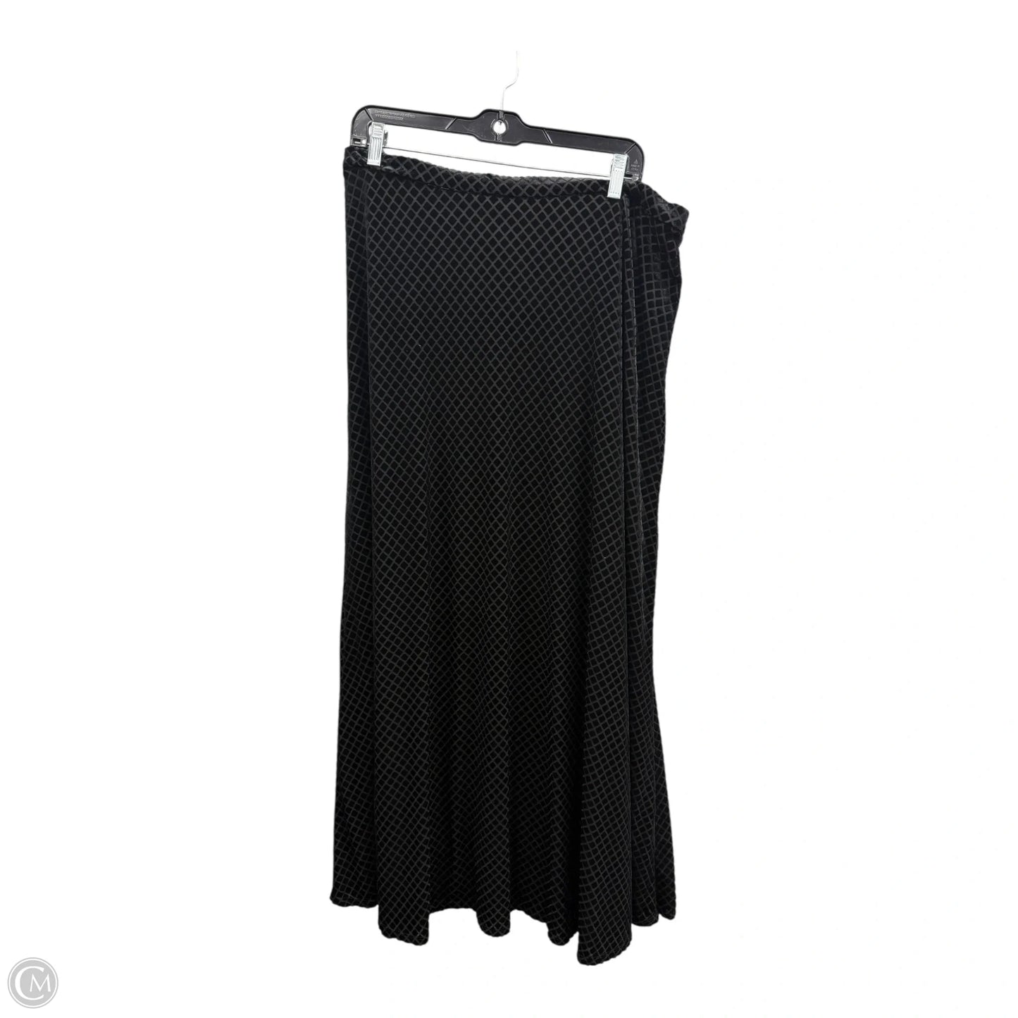 Skirt Maxi By Soft Surroundings In Black, Size: L