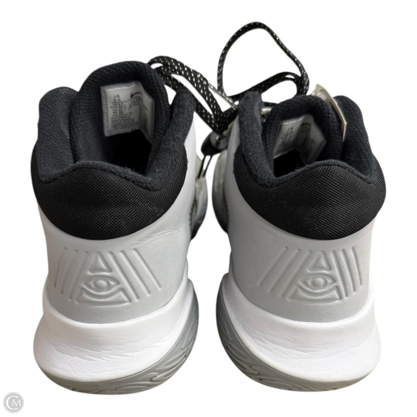 Shoes Athletic By Nike In Black & Grey, Size: 9