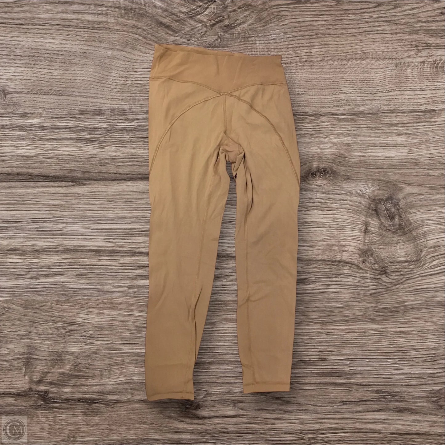 Athletic Leggings By Lululemon In Tan, Size: 8