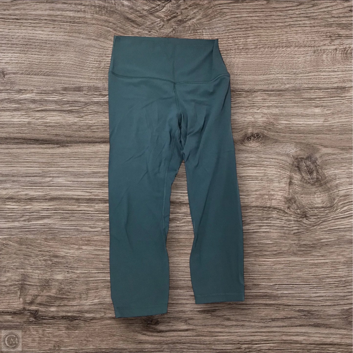 Athletic Leggings By Lululemon In Green, Size: 8
