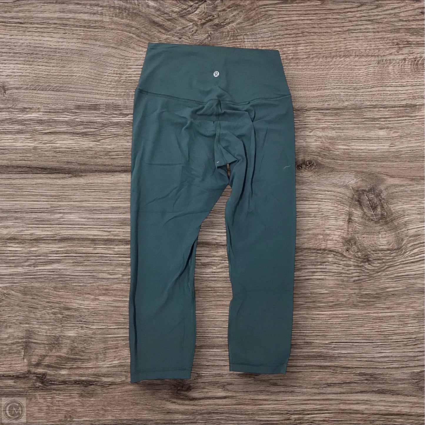 Athletic Leggings By Lululemon In Green, Size: 8