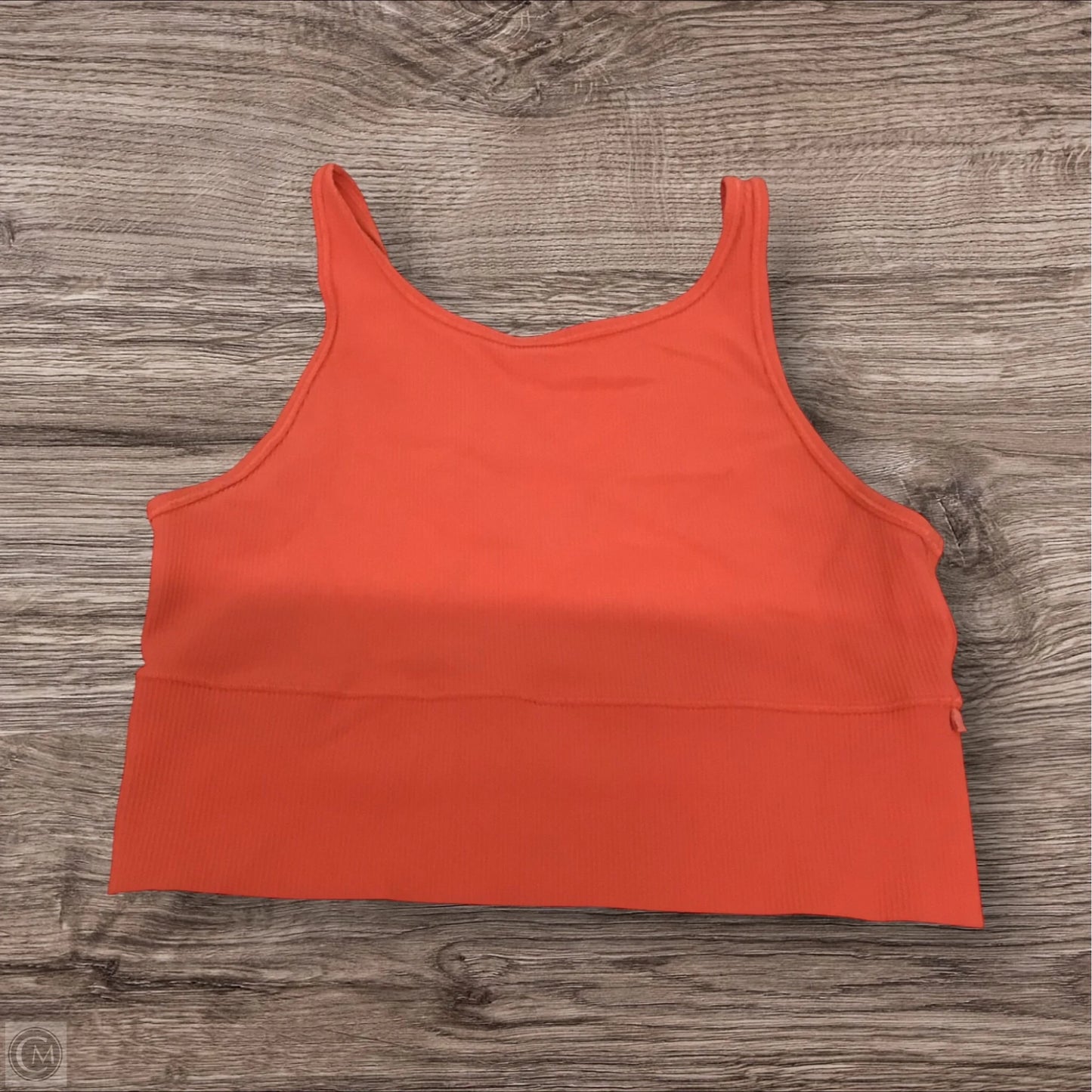 Athletic Bra By Lululemon In Orange, Size: 12