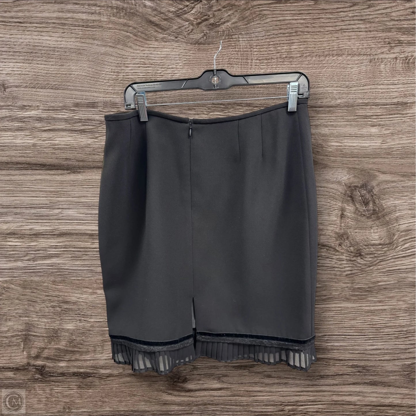 Skirt Suit 2pc By Tahari By Arthur Levine In Black, Size: 12p