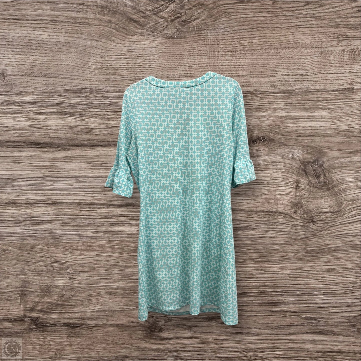 Dress Casual Short By Jude Connally In Blue & White, Size: Xl