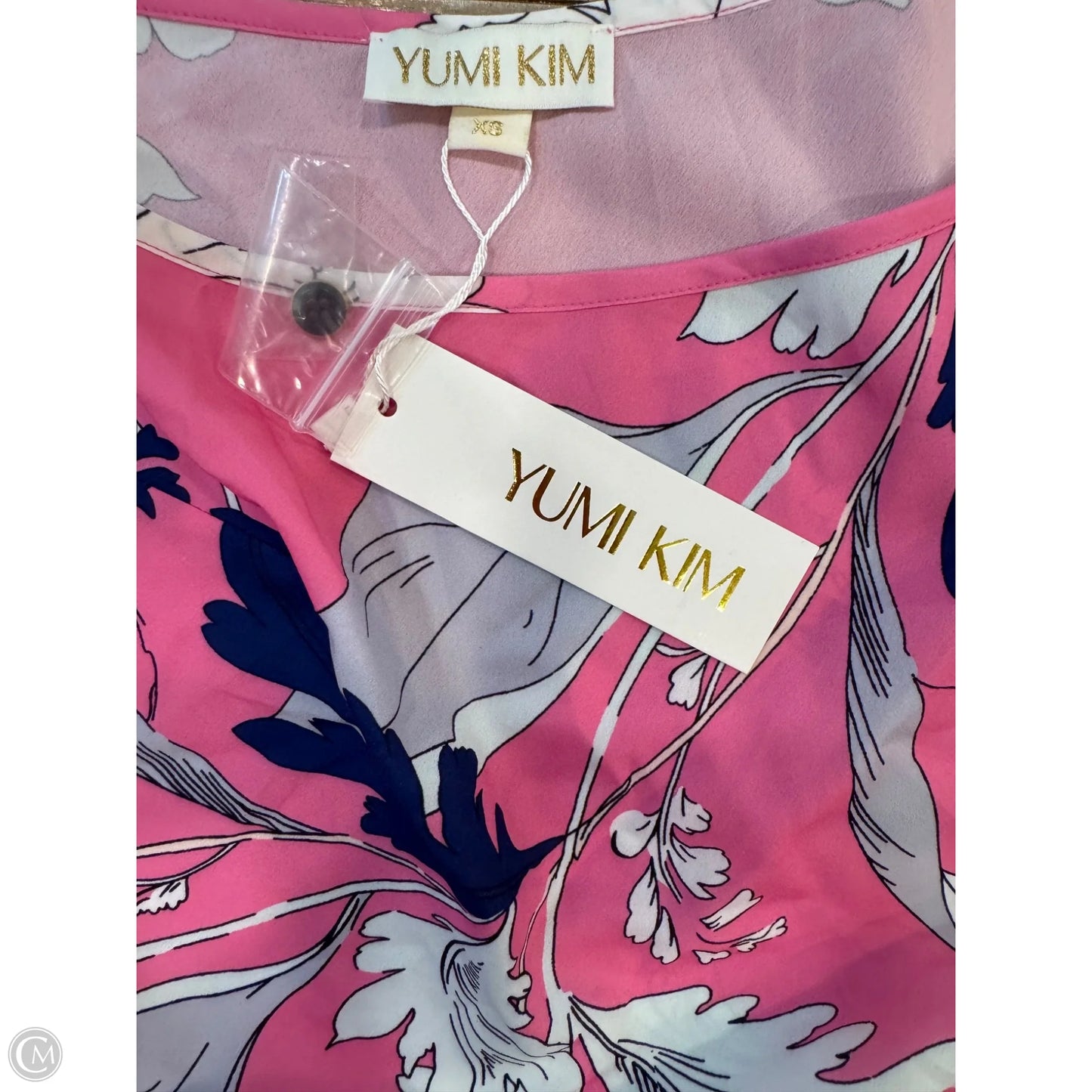 Dress Casual Short By Yumi Kim In Pink & White, Size: Xs