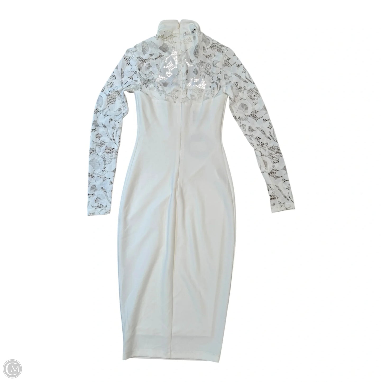 Dress Casual Midi By Nookie In White, Size: Xs