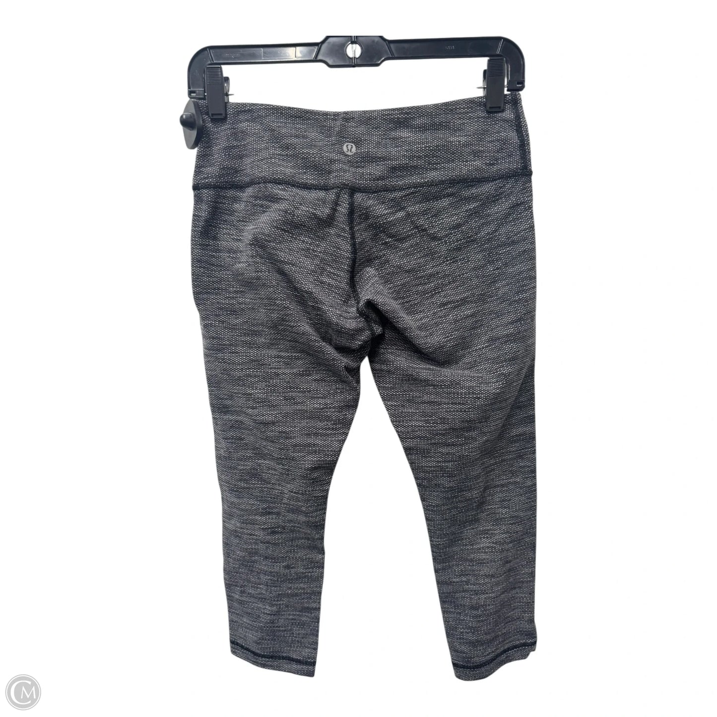 Athletic Leggings Capris By Lululemon In Grey, Size: 6