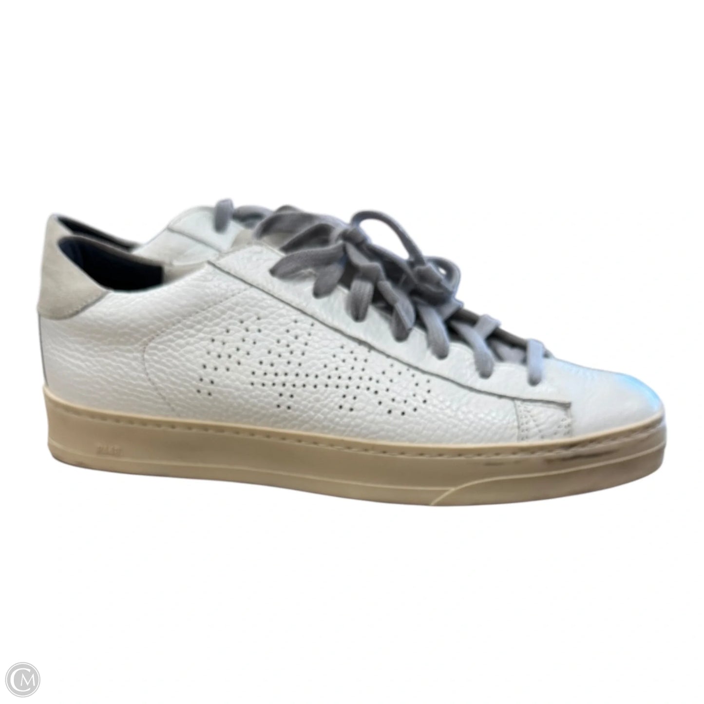 Shoes Sneakers By P448 In Tan & White, Size: 9