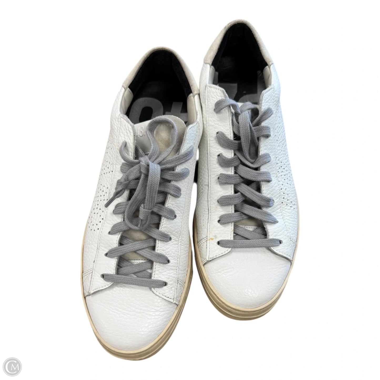 Shoes Sneakers By P448 In Tan & White, Size: 9
