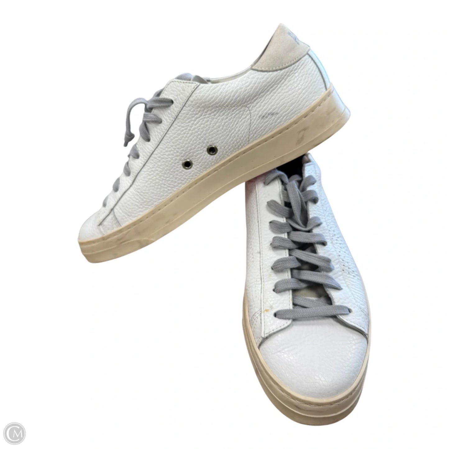 Shoes Sneakers By P448 In Tan & White, Size: 9