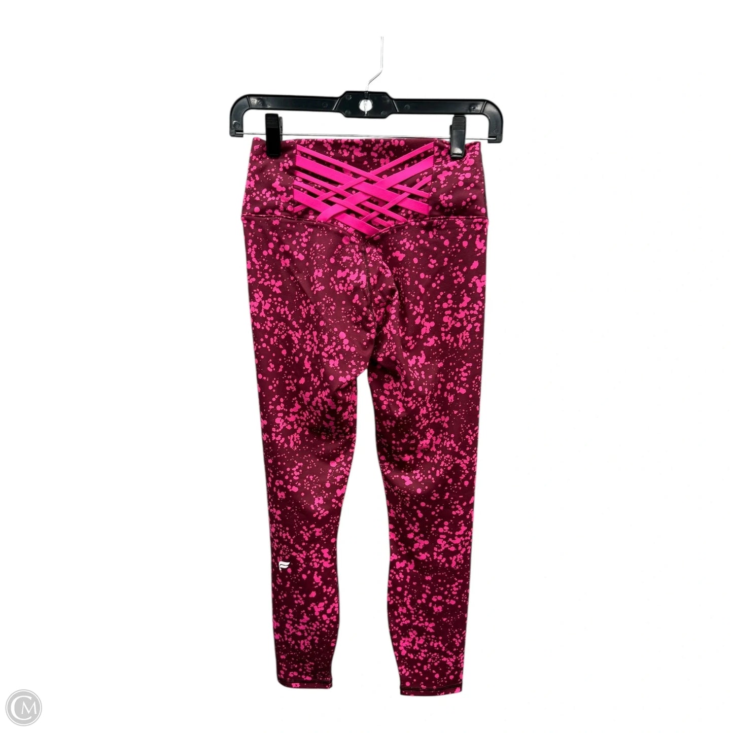 Athletic Leggings By Fabletics In Pink & Purple, Size: Xs
