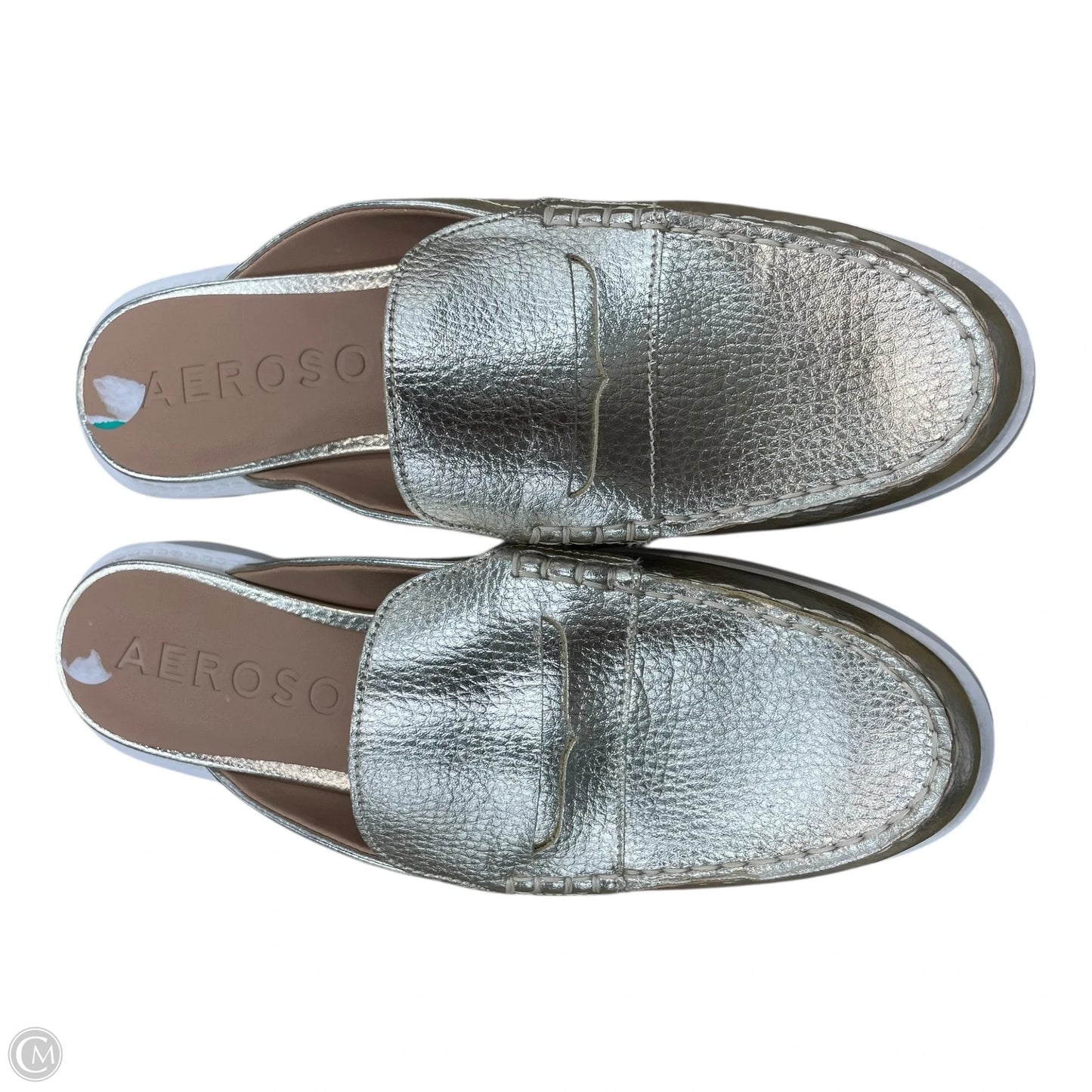 Shoes Flats By Aerosoles In Gold, Size: 8