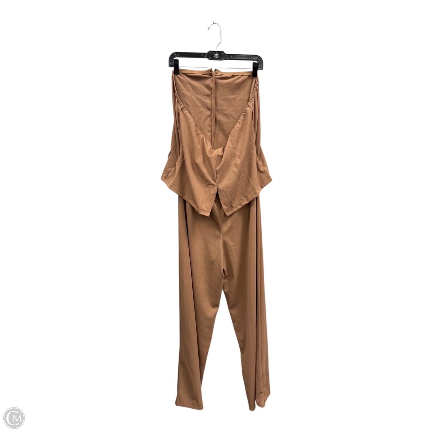 Jumpsuit By Fashion Nova In Brown, Size: 1x