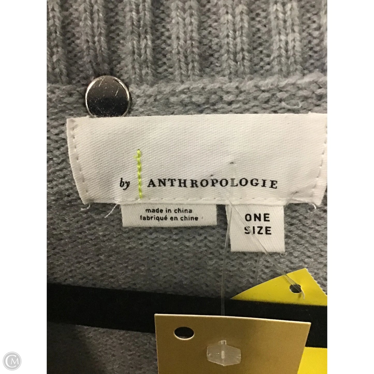 Vest Sweater By Anthropologie In Ivory, Size: L