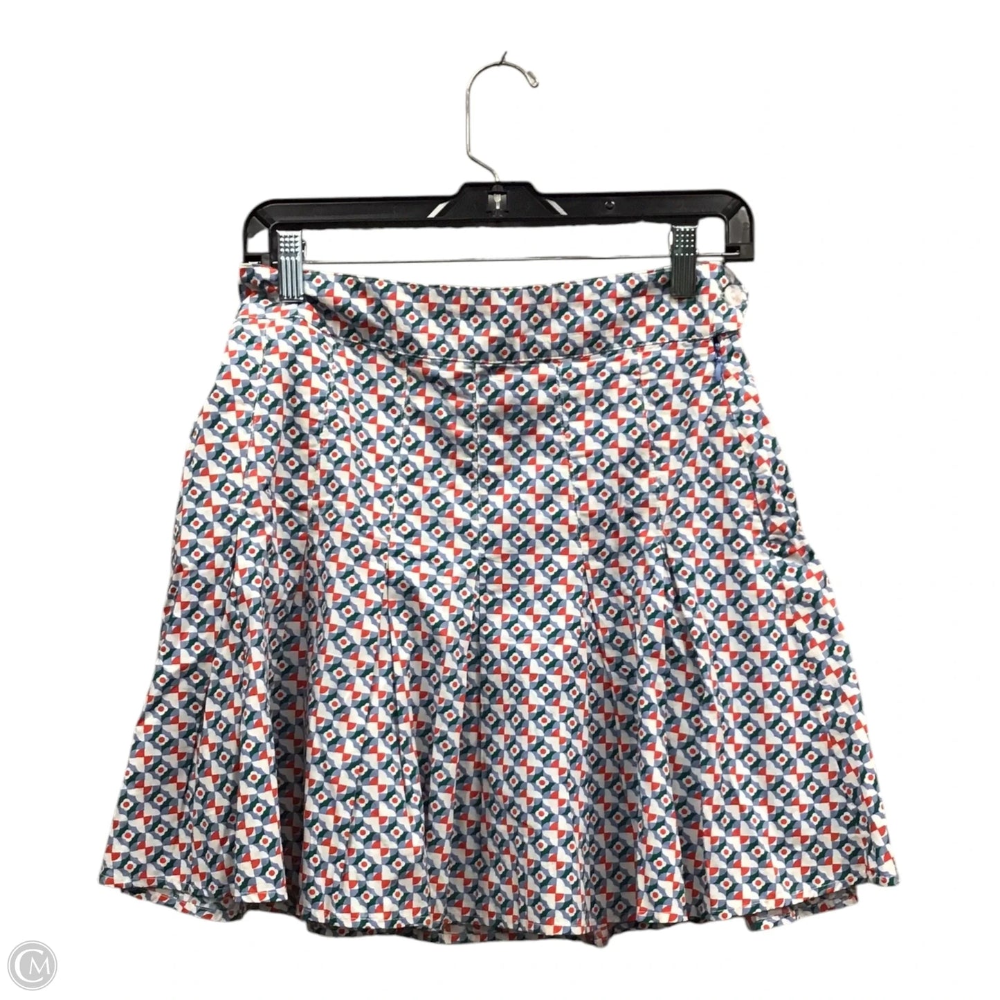 Skirt Mini & Short By Maeve In Blue & Orange, Size: 4