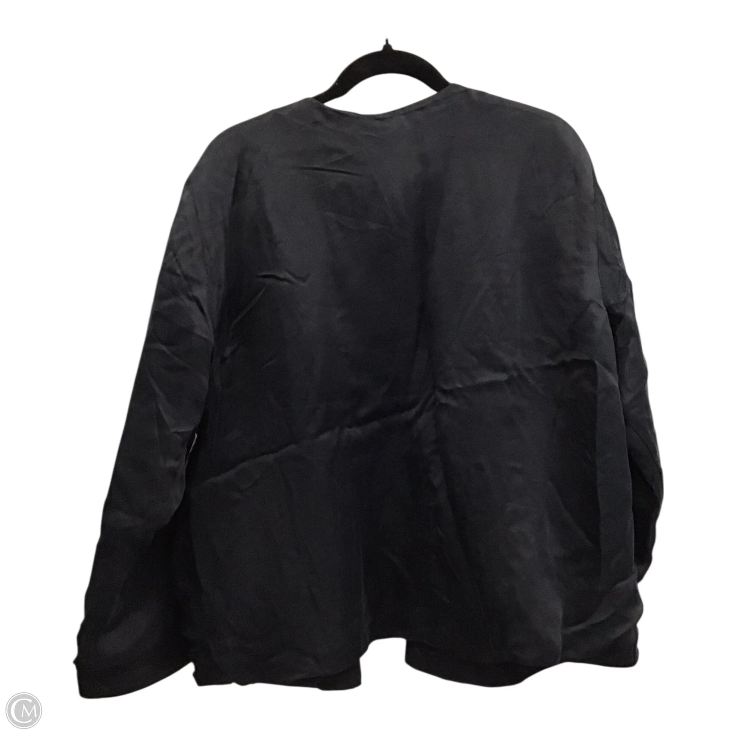 Jacket Puffer & Quilted By Eileen Fisher In Black, Size: Xl