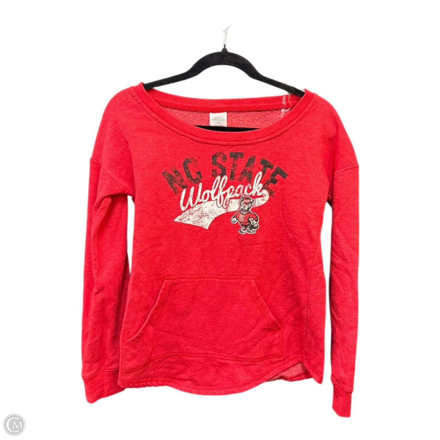 Sweatshirt Crewneck By Clothes Mentor In Red, Size: S
