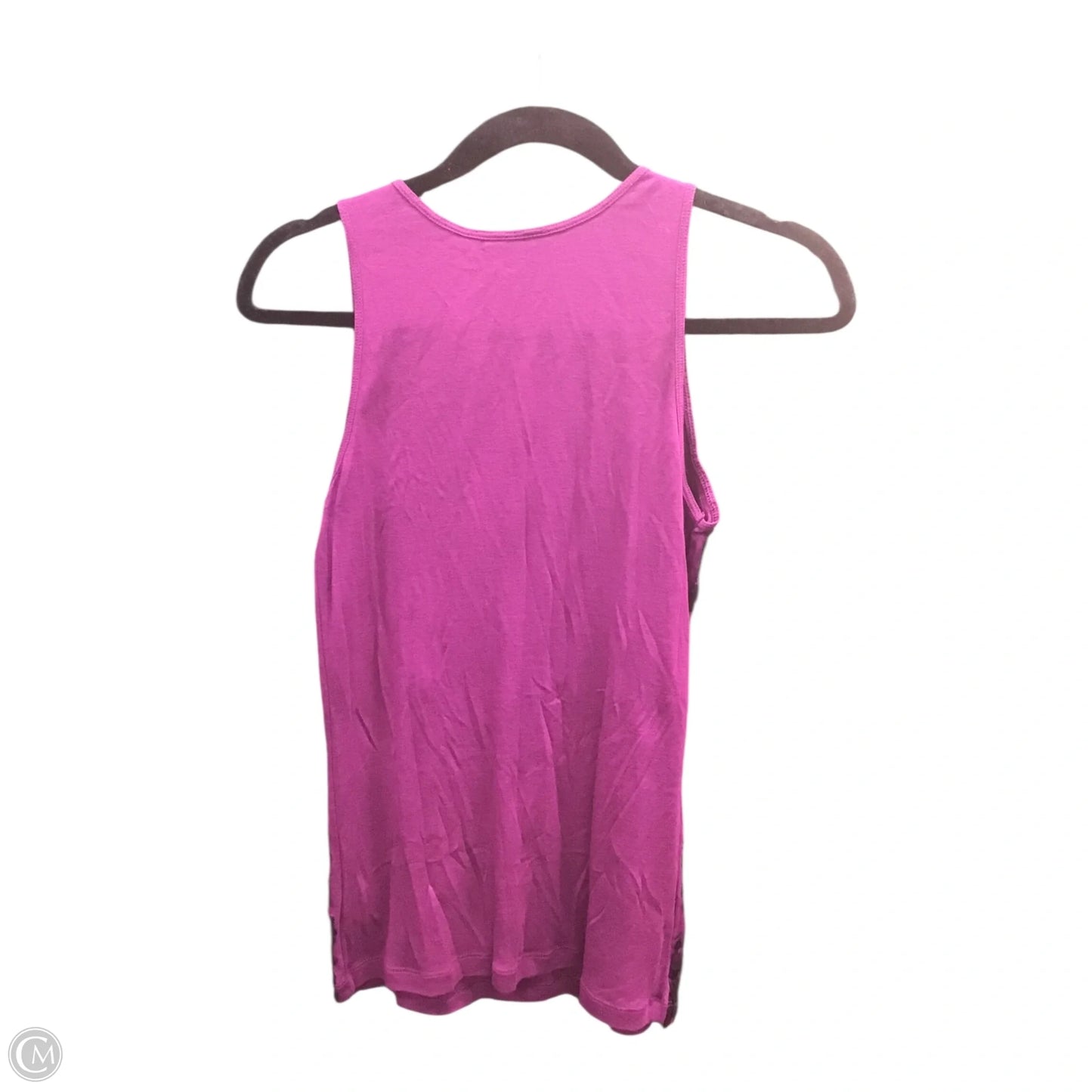 Top Sleeveless By Apt 9 In Maroon, Size: M