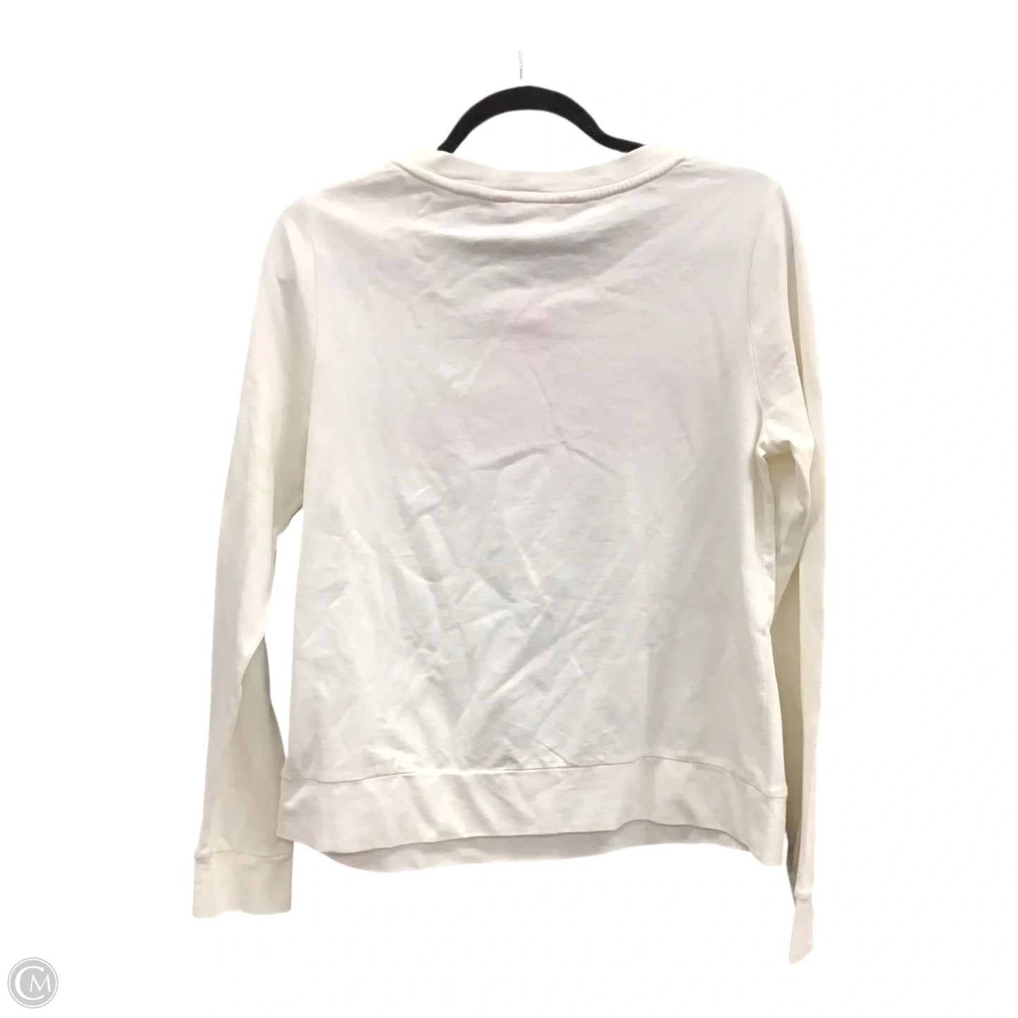 Top Long Sleeve Designer By Lilly Pulitzer In Red & White, Size: S