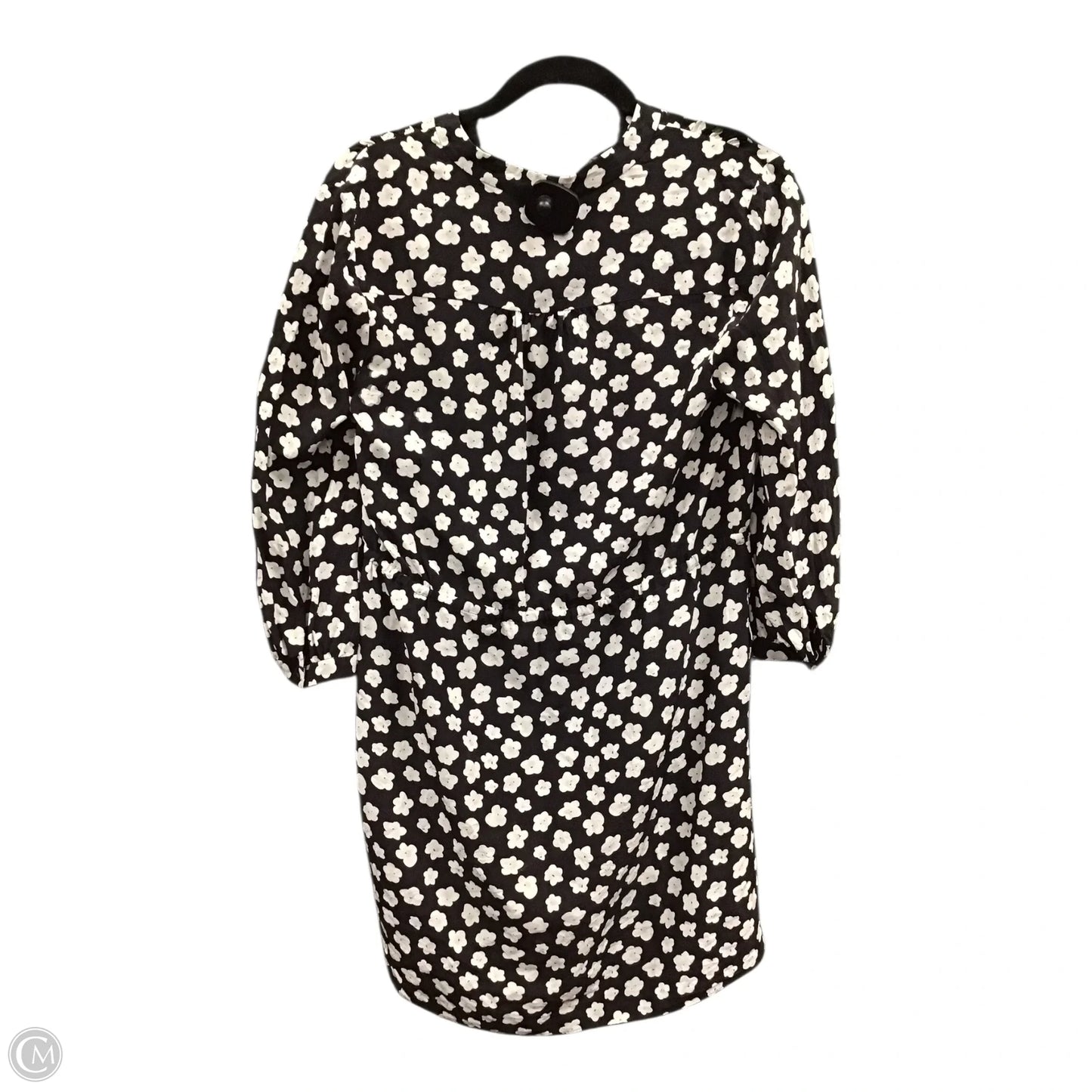 Dress Designer By Kate Spade In Black & White, Size: S