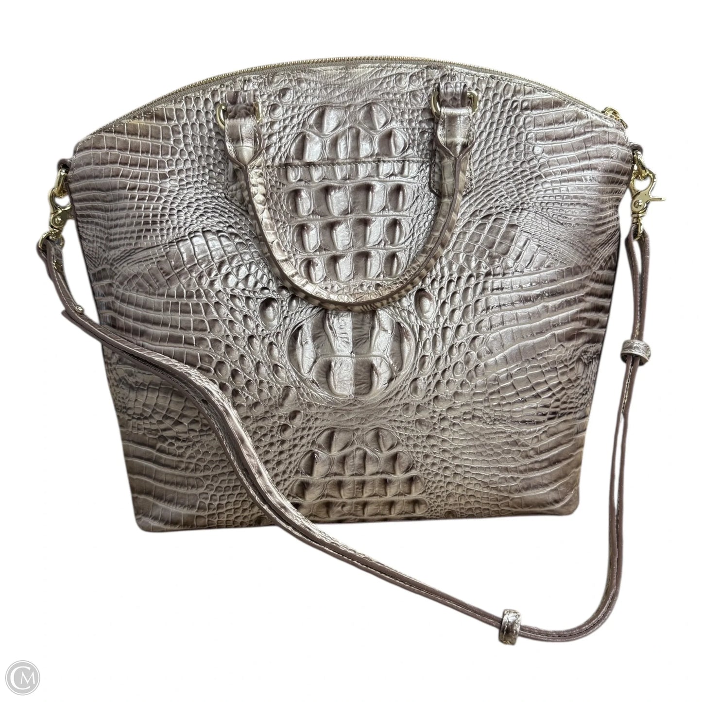 Handbag Designer By Brahmin, Size: Large