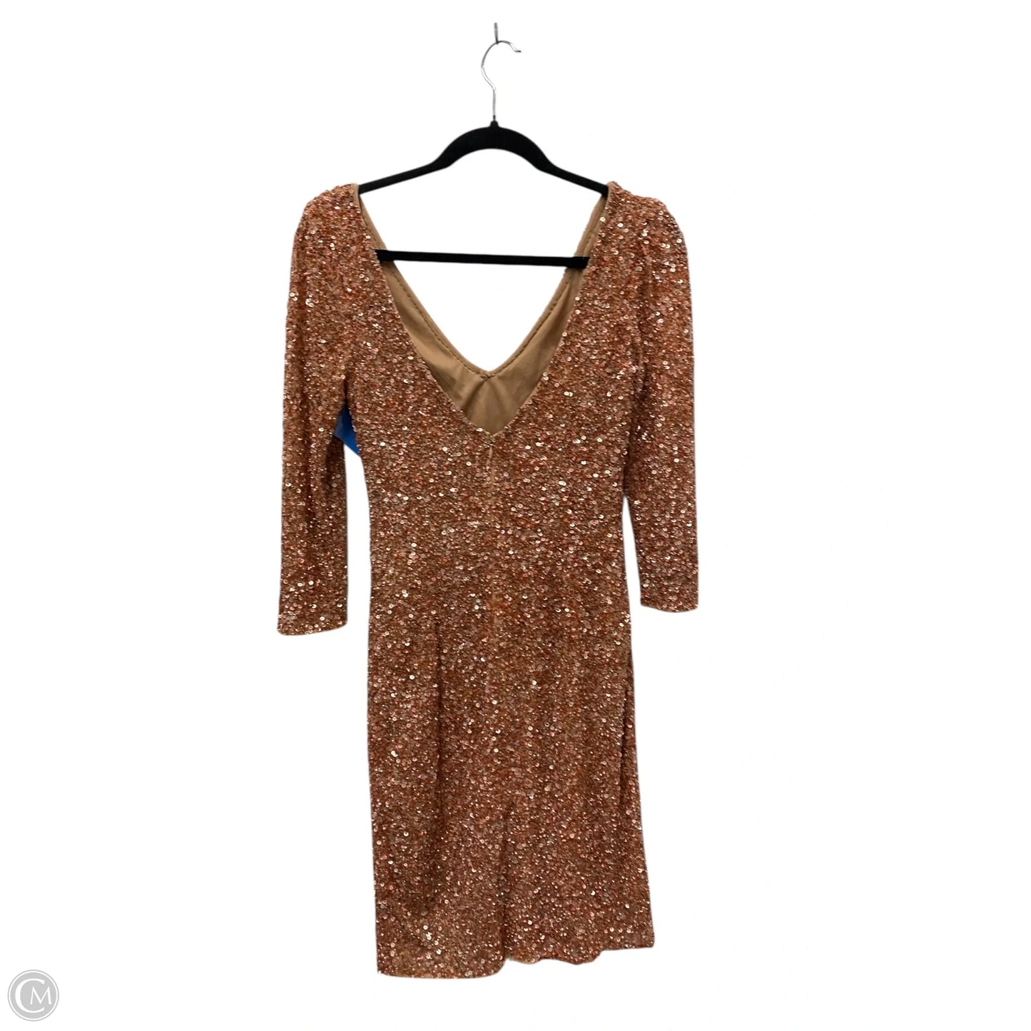 Dress Party Short By Cma In Peach, Size: 6