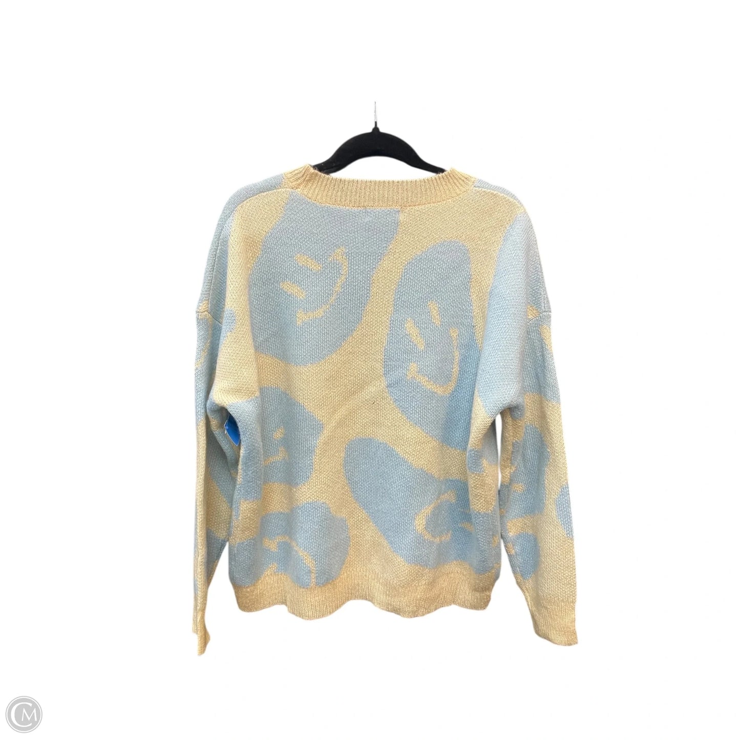 Sweater By Altard State In Blue & Cream, Size: Xl