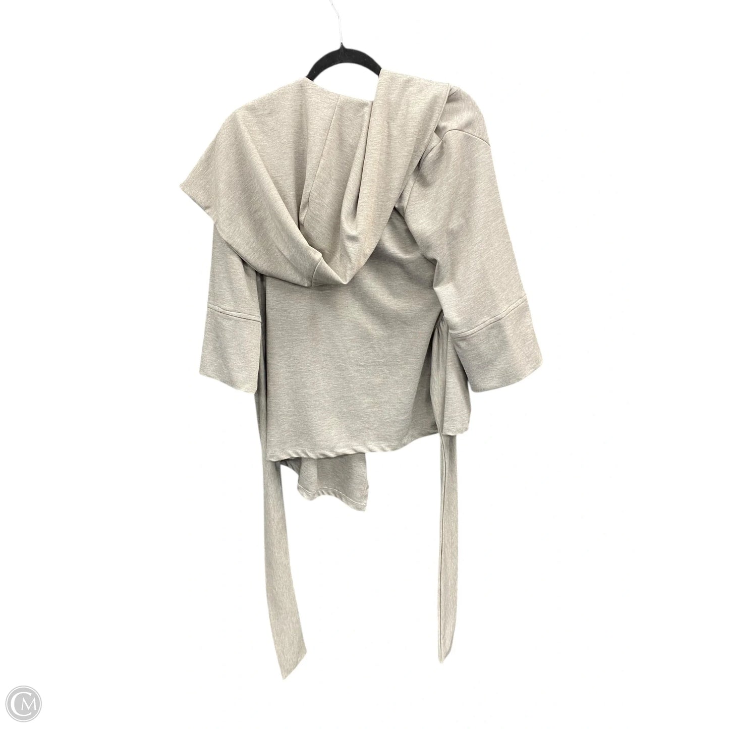 Sweater Cardigan By Clothes Mentor In Grey, Size: Xl