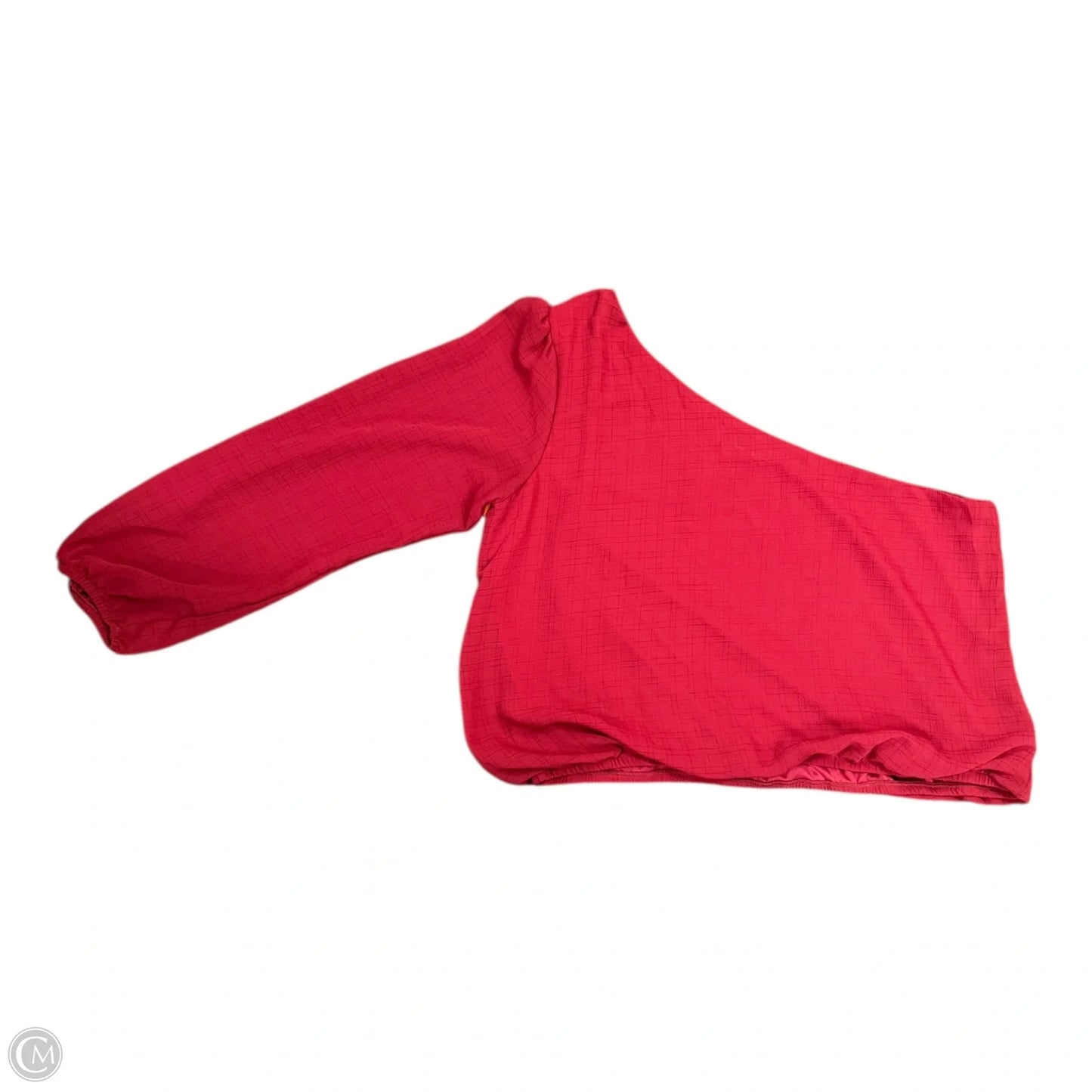 Blouse Long Sleeve By Clothes Mentor In Maroon, Size: Xl