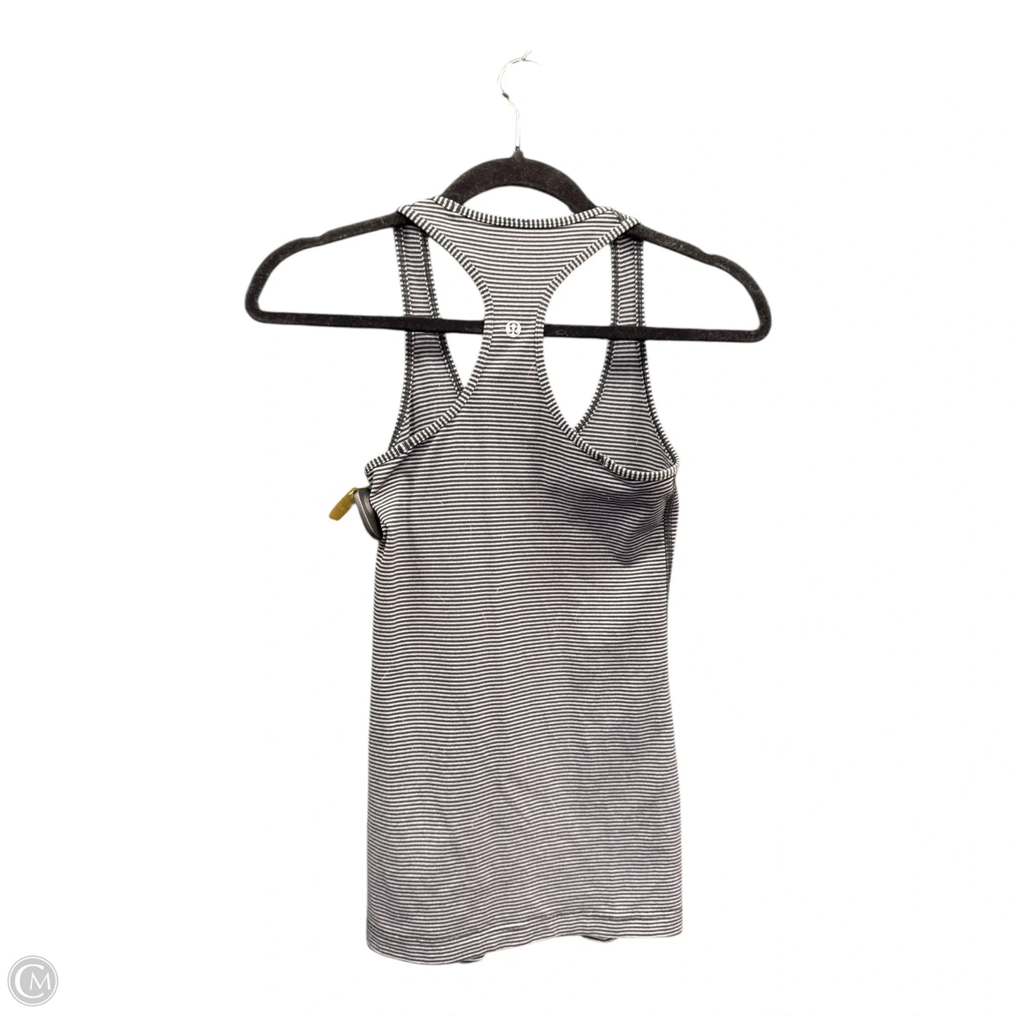 Athletic Tank Top By Lululemon In Striped Pattern, Size: 4