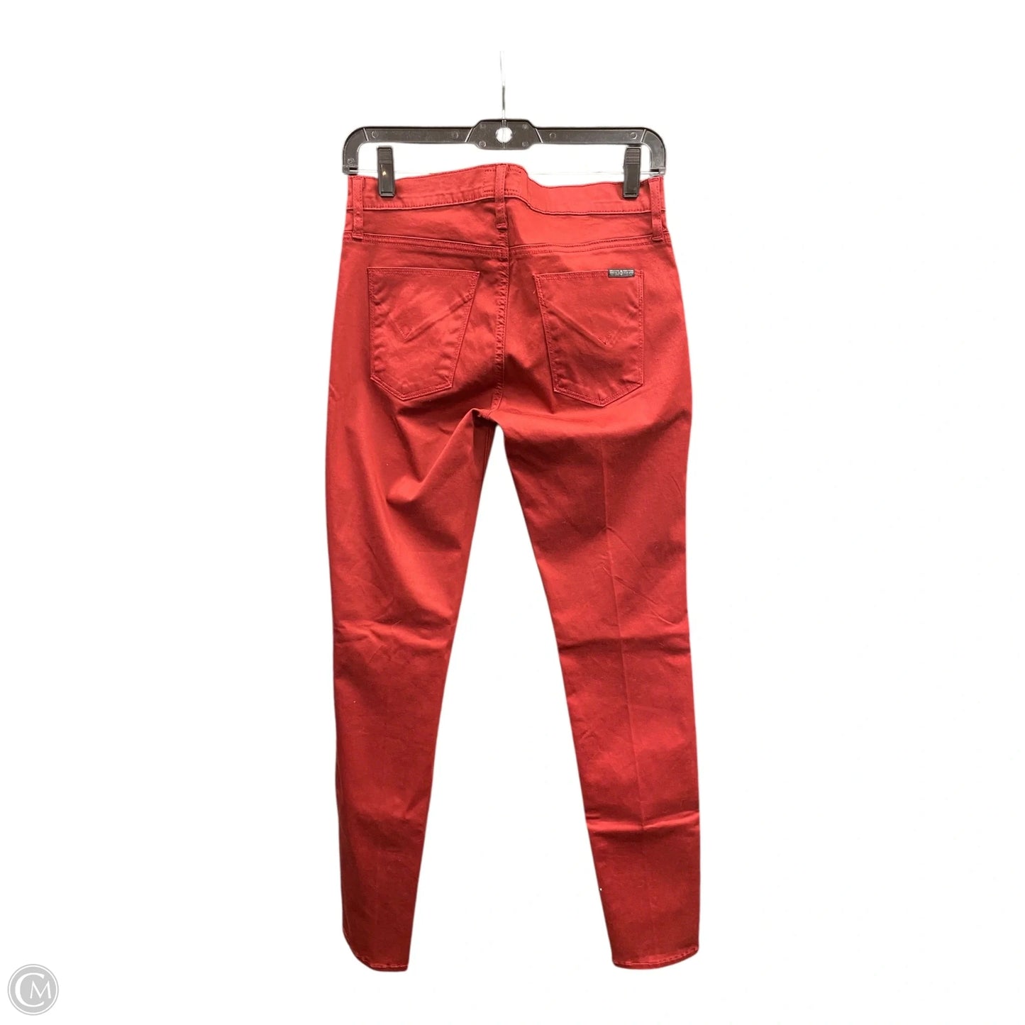 Jeans Skinny By Hudson In Red, Size: 2