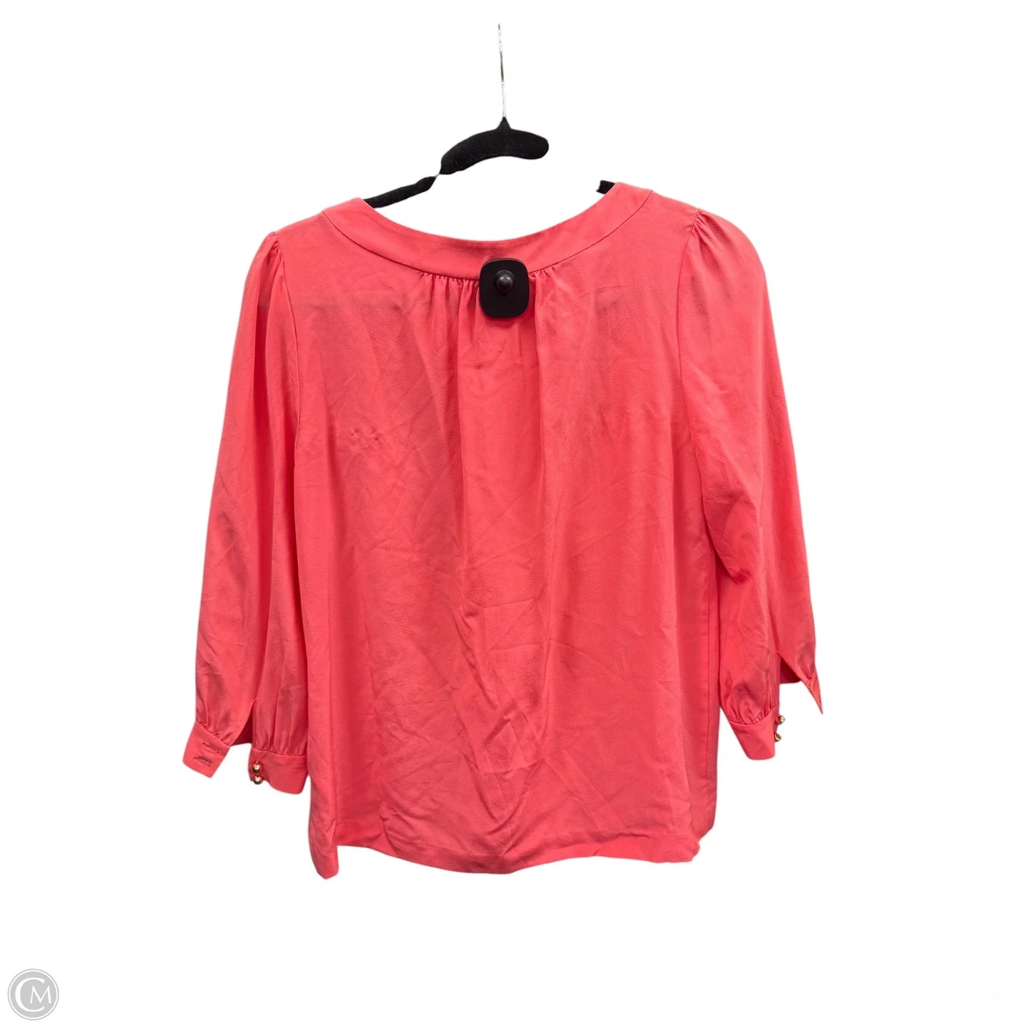 Blouse Designer By Kate Spade In Coral, Size: 4