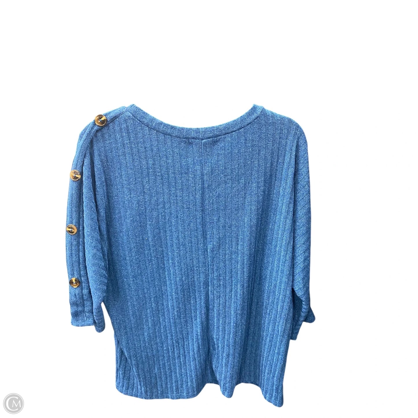Sweater By Clothes Mentor In Blue, Size: Xl