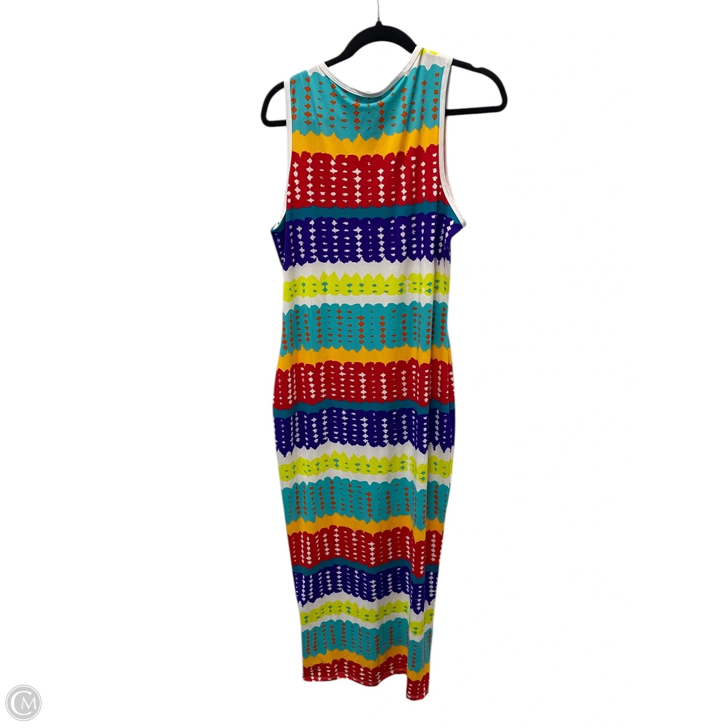 Dress Casual Maxi By Cme In Purple & Red, Size: L
