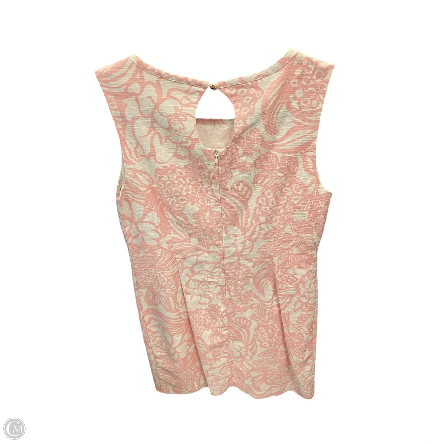 Dress Casual Short By Talbots In Pink & White, Size: 12