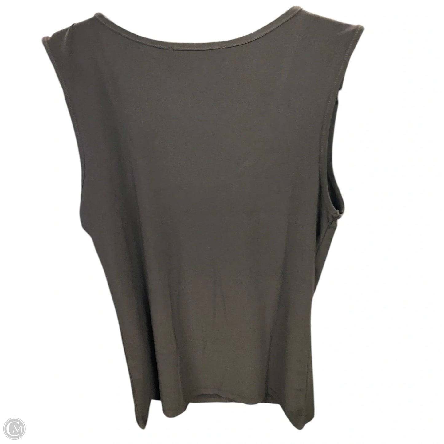 Top Sleeveless By Clothes Mentor In Black, Size: M