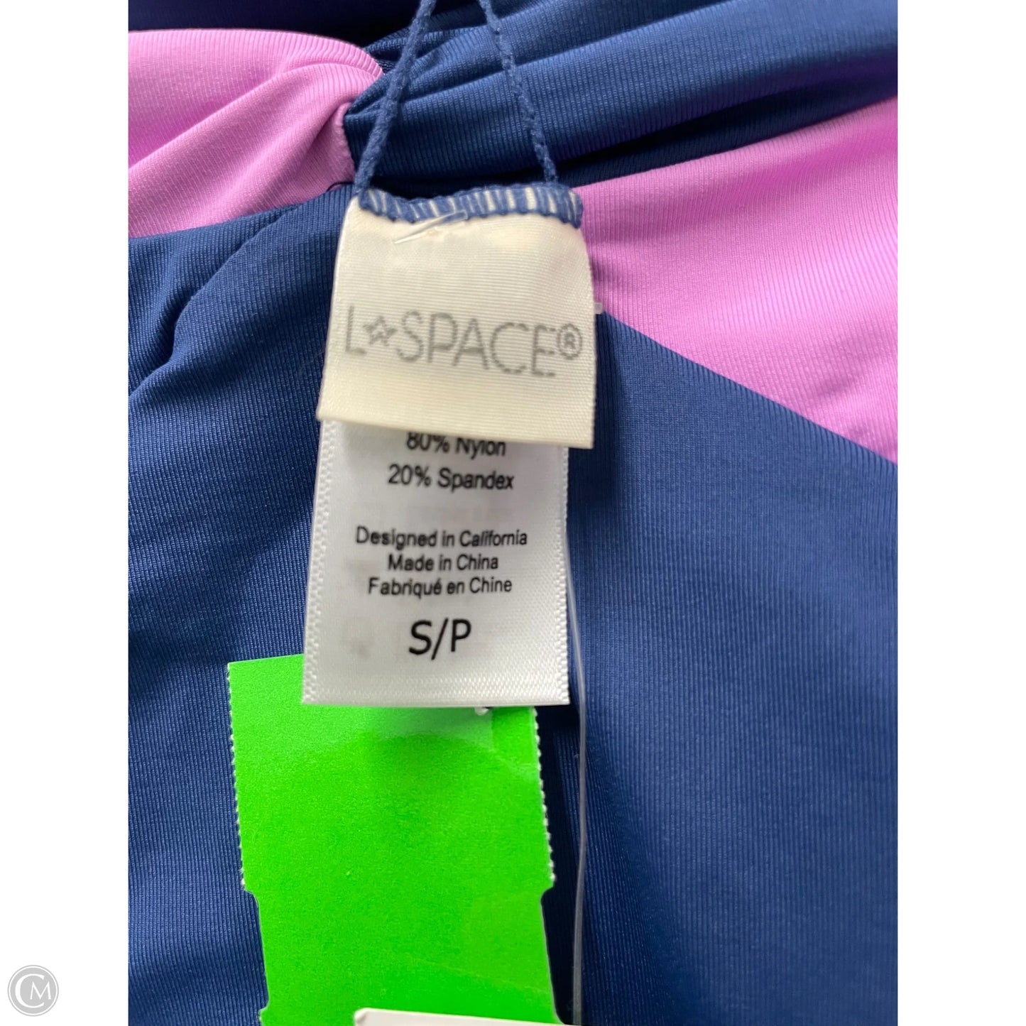 Swimsuit Bottom By Lspace In Blue & Pink, Size: S