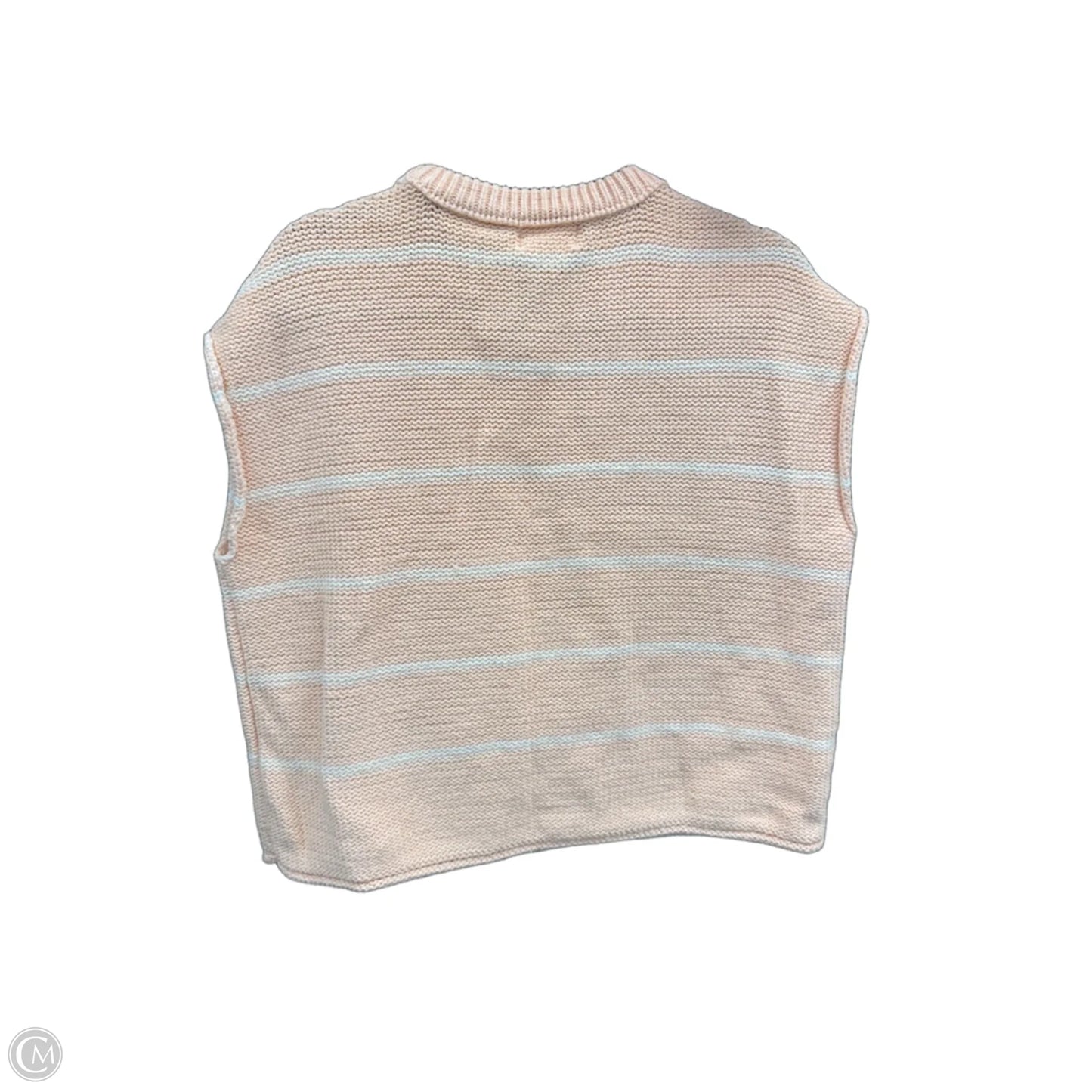 Sweater Short Sleeve By Universal Thread In Peach, Size: S