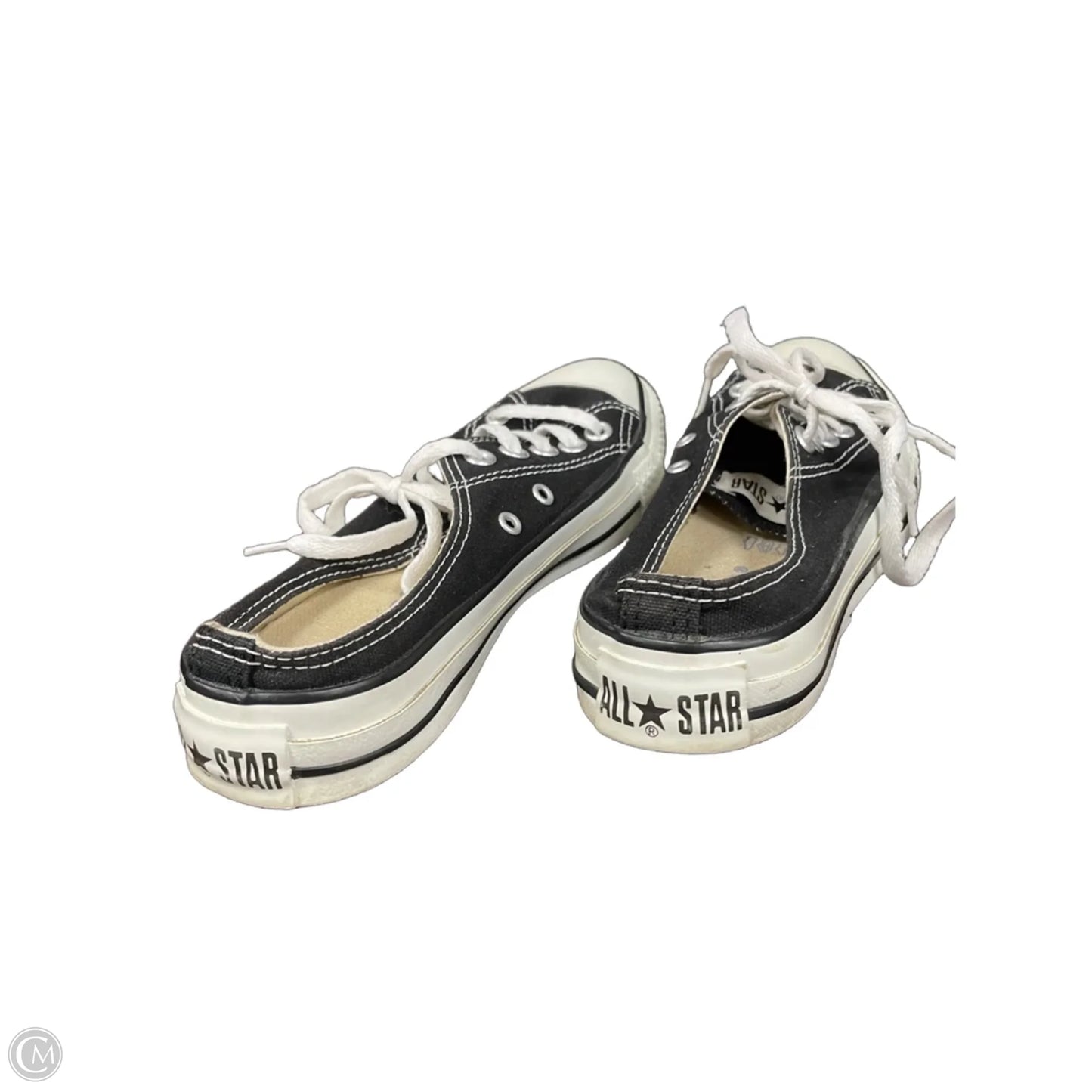 Shoes Sneakers By Converse In Black, Size: 8