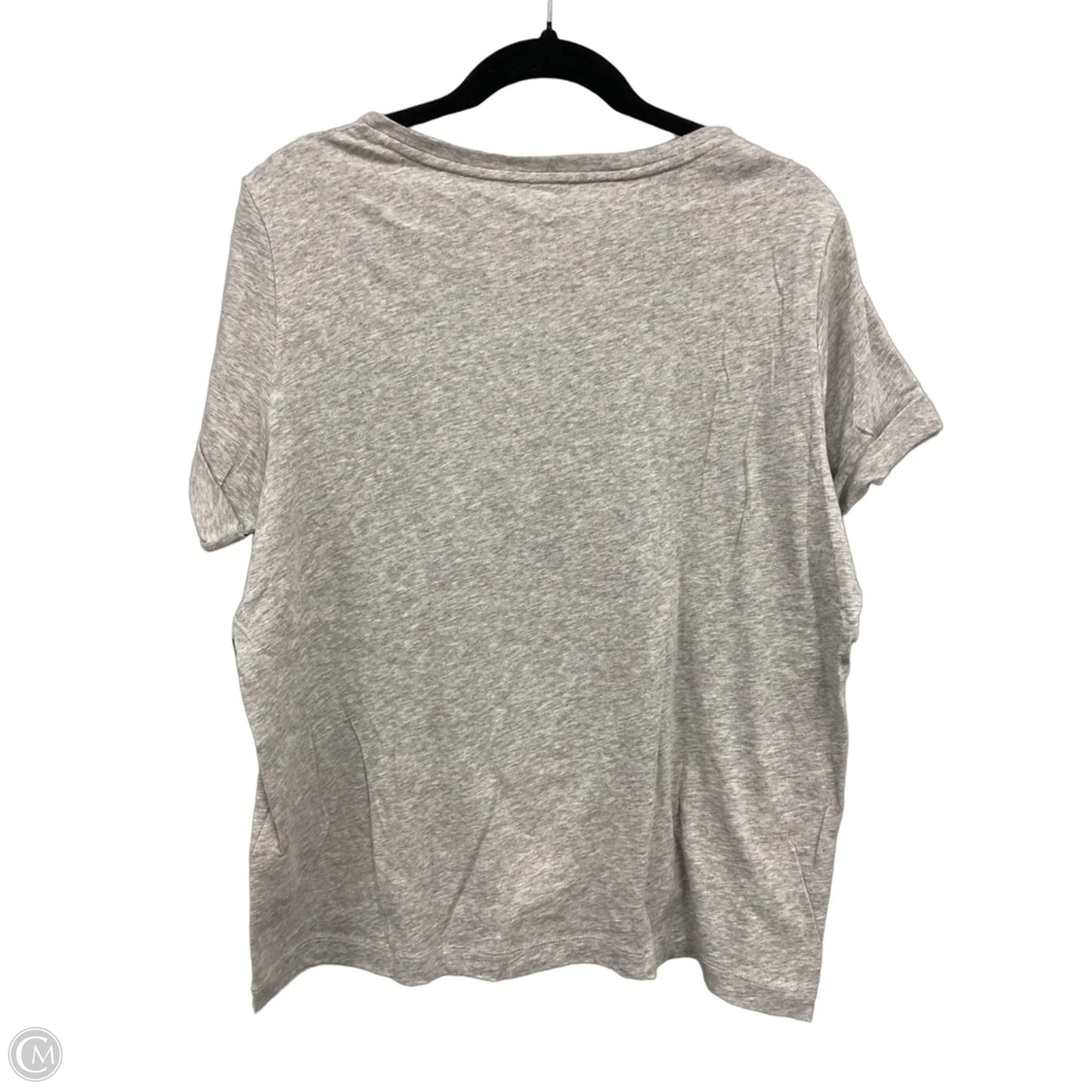 Top Short Sleeve Designer By Kate Spade In Grey, Size: Xl