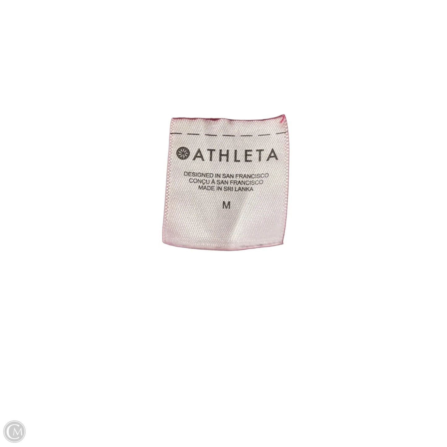 Athletic Top Long Sleeve Crewneck By Athleta In Pink, Size: M