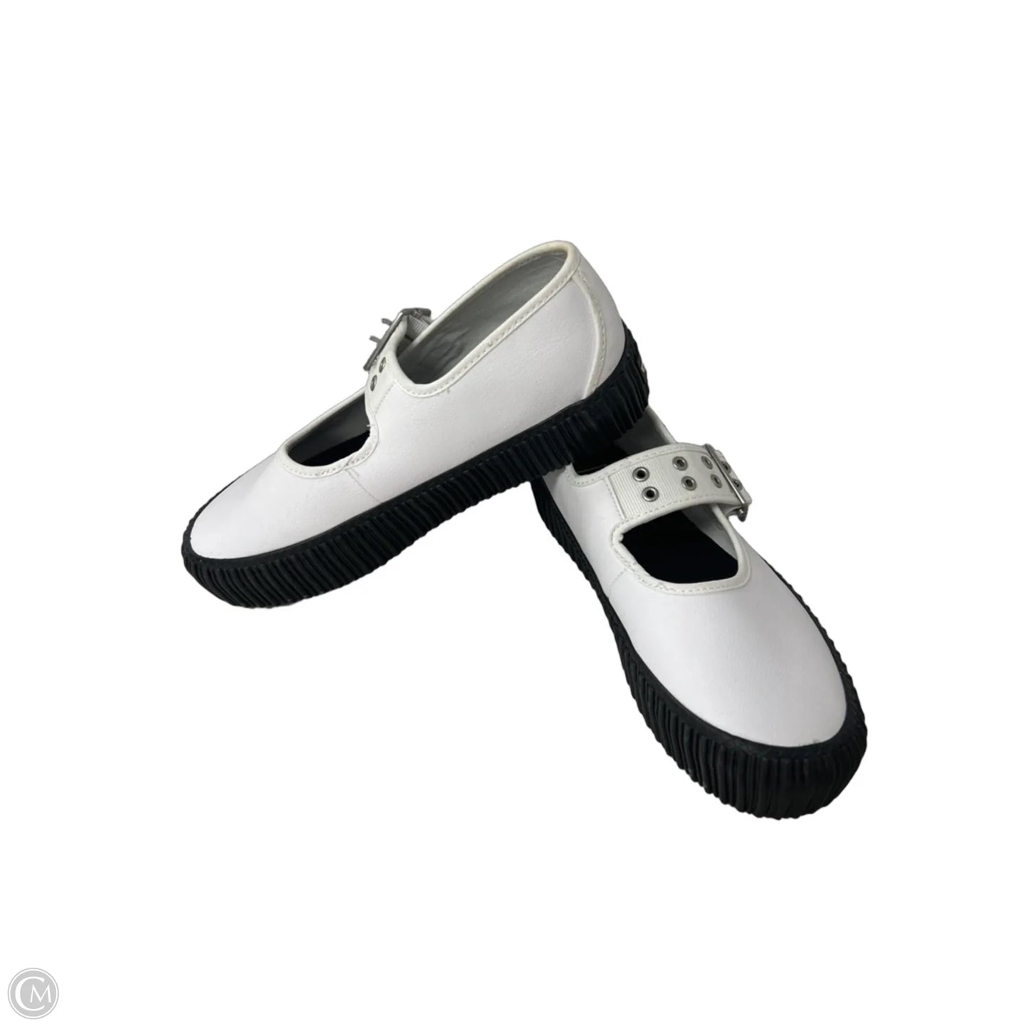 Shoes Sneakers By Vans In White, Size: 8