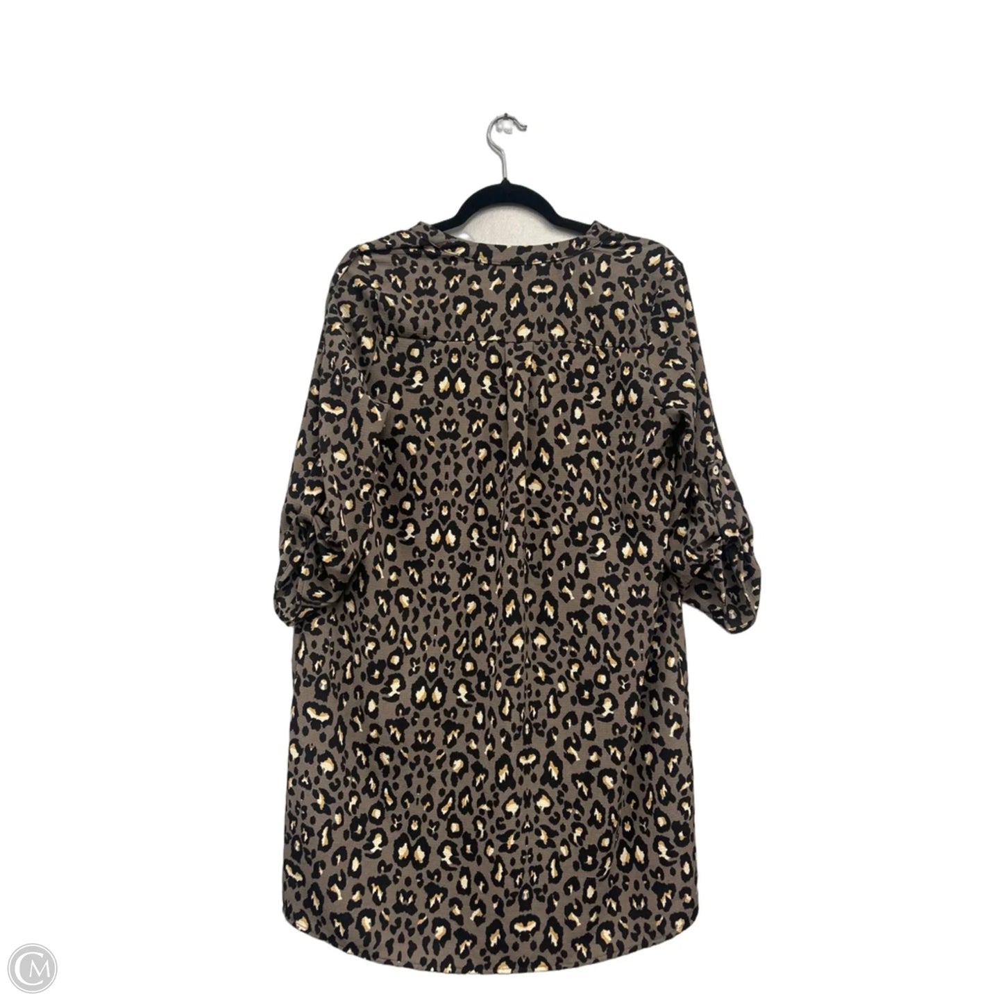 Dress Casual Short By Entro In Black & Brown, Size: M